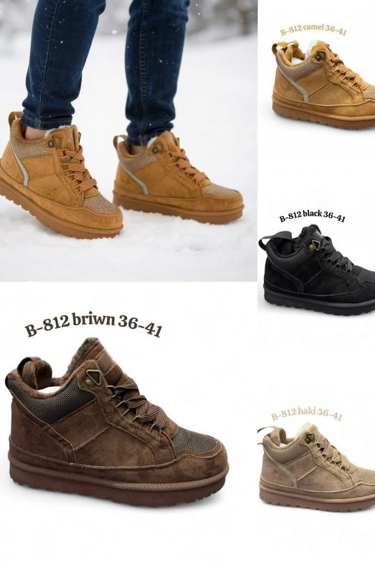 Baskets Chaussures Taupe ALTAMODA SHOES B812 Efashion Paris