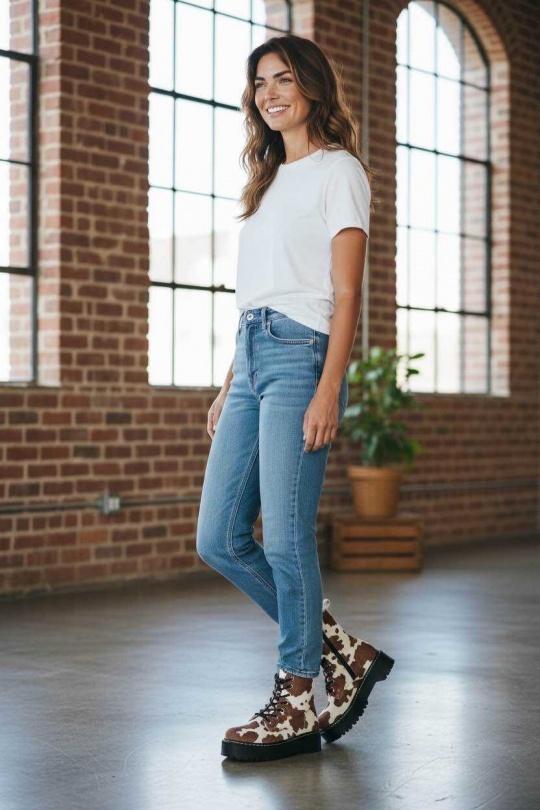 Bottines Chaussures Vache ALTAMODA SHOES (Mia Shoes) RQ29 Efashion Paris