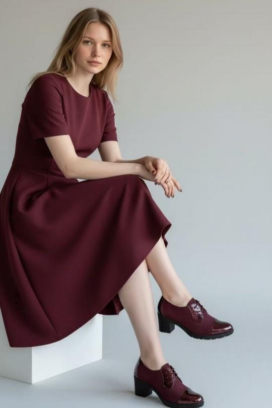 Derbies Chaussures Bleu ALTAMODA SHOES (Mia Shoes) 2205 Efashion Paris