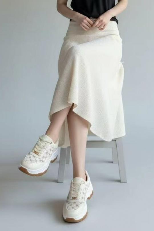 Sneakers Scarpe Beige ALTAMODA SHOES (Mia Shoes) H9075 Efashion Paris