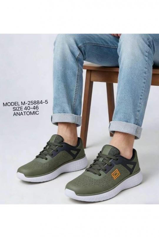 Baskets Chaussures Vert ALTAMODA SHOES (Mia Shoes) M-25844 Efashion Paris