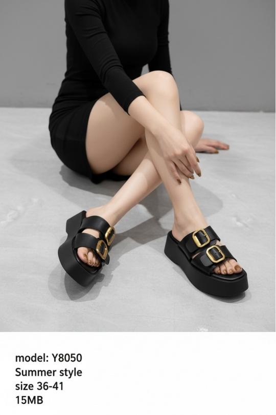 Compensées Chaussures Noir ALTAMODA SHOES (Mia Shoes) Y8050 Efashion Paris