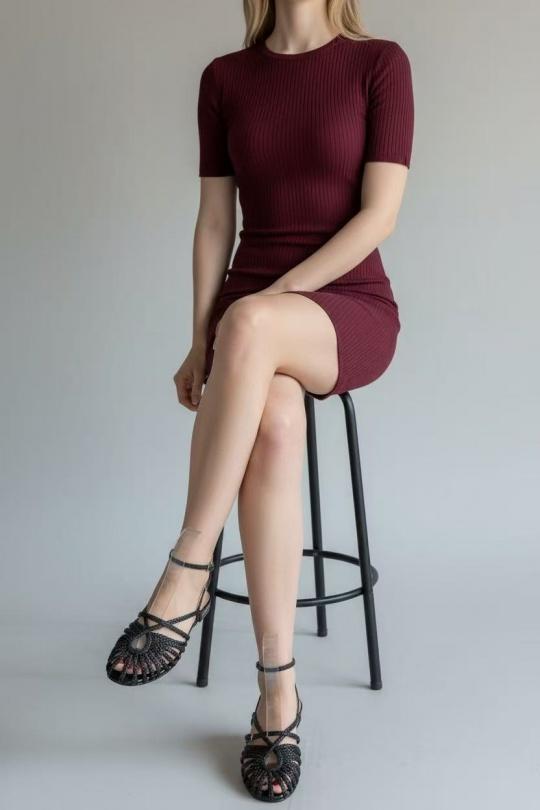 Sandales Chaussures Noir ALTAMODA SHOES (Mia Shoes) Q8299 Efashion Paris