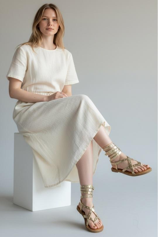 Sandalias Zapatos Black ALTAMODA SHOES (Mia Shoes) Q6638 Efashion Paris