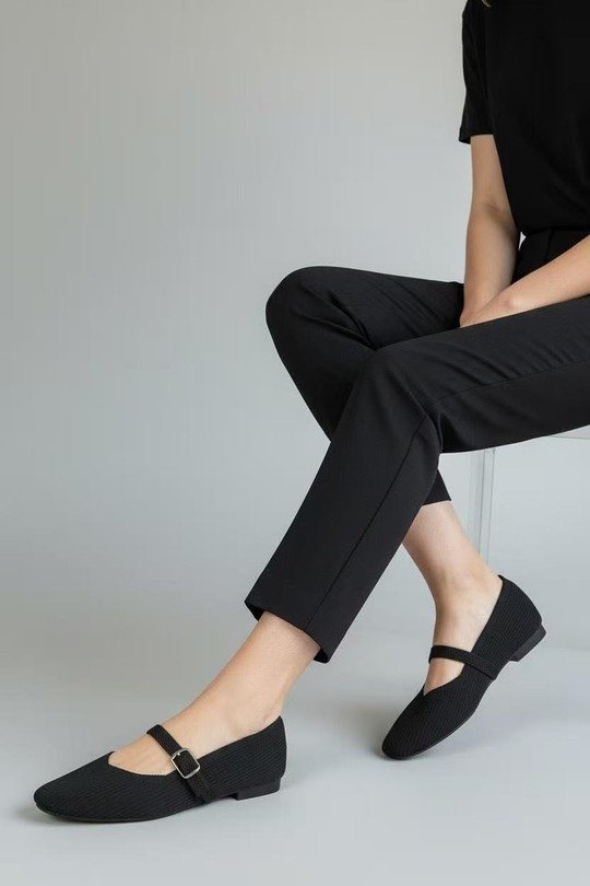 Ballerines Chaussures Taupe ALTAMODA SHOES (Mia Shoes) y5211 Efashion Paris