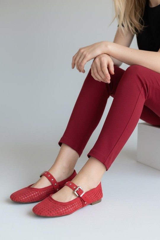 Ballerines Chaussures Orange ALTAMODA SHOES (Mia Shoes) Y5210 Efashion Paris