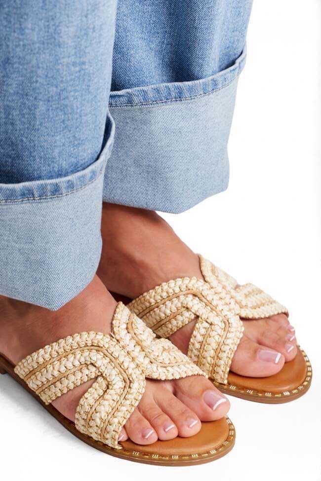 Sandals Shoes Beige ALTAMODA SHOES TZ736 #c Efashion Paris