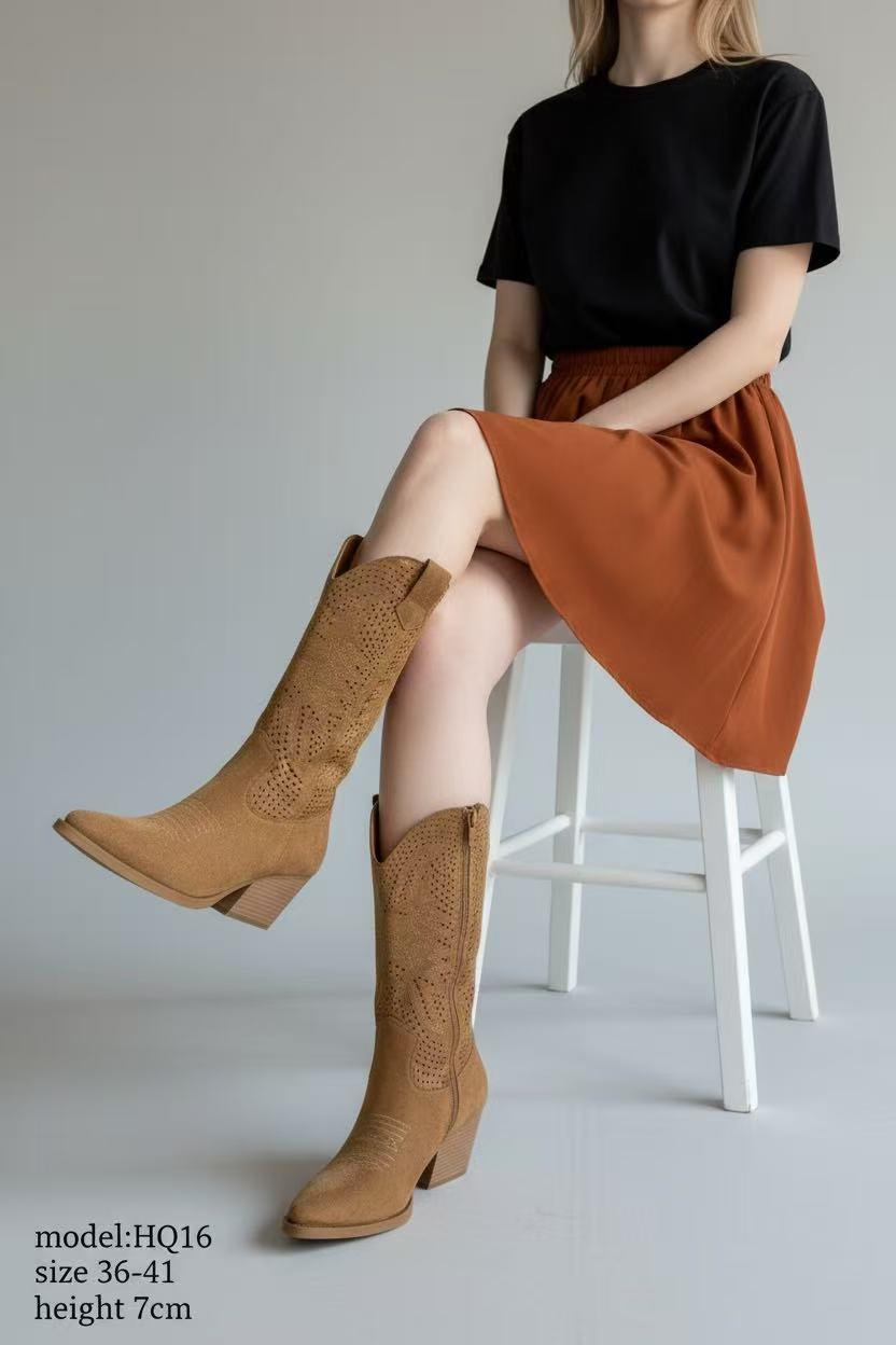 Bottes Chaussures Taupe ALTAMODA SHOES (Mia Shoes) HQ16 #c Efashion Paris