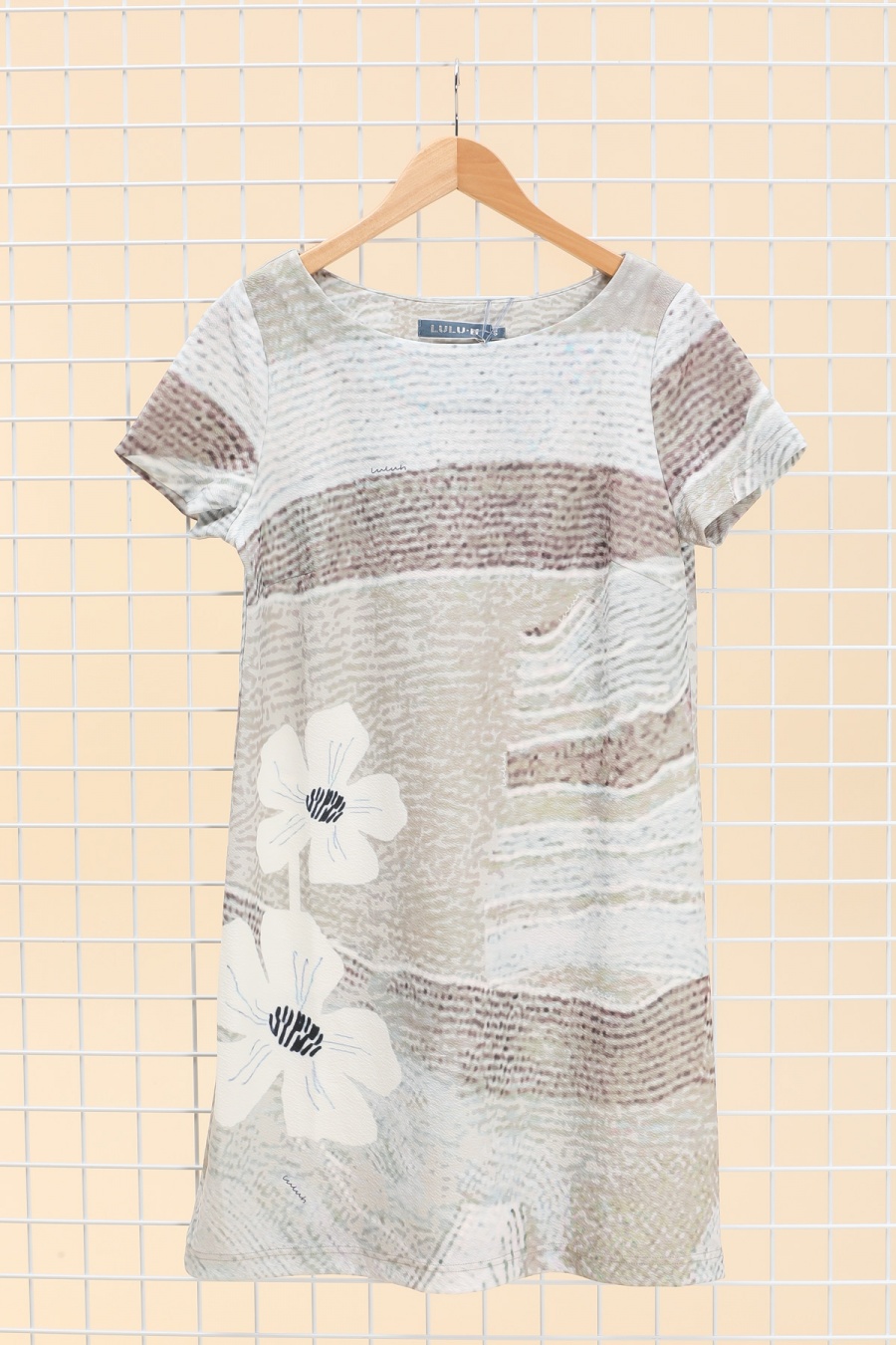 Vestidos a media pierna Mujer Beige luluh93 DD14247 #c Efashion Paris