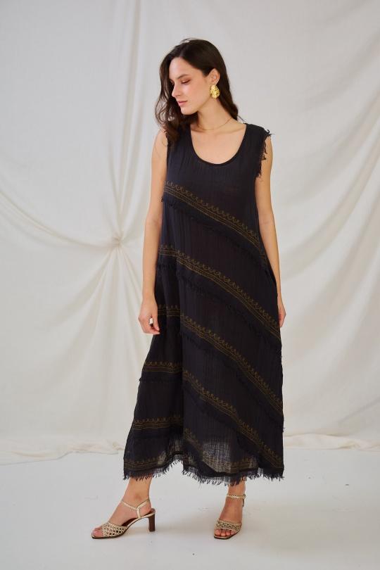 Maxi dresses Women Black Orice YYBA-3143-52 (2024) Efashion Paris