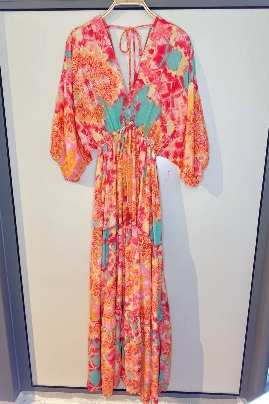 Robes longues Femme Saumon Orice YYDS-2169(25)7241 Efashion Paris