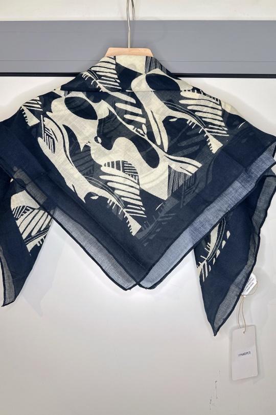 Foulards Accessories Navy blue Orice YYPARIO-GRAND-IP075 Efashion Paris