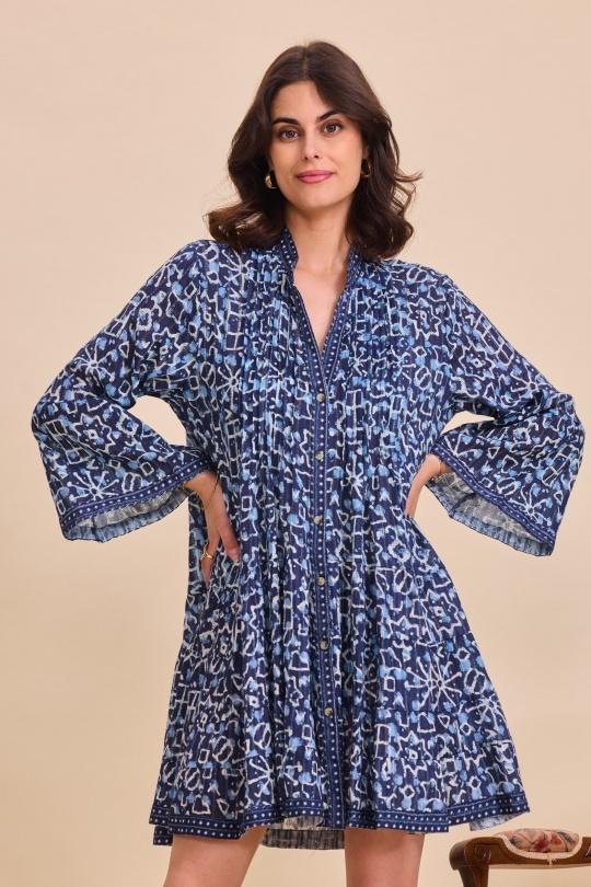 Robes courtes Femme Marine Orice YYCD148(25)-IP081 Efashion Paris
