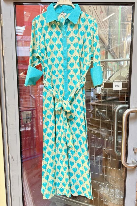Abiti al polpaccio Donna Turquoise Orice YYCD211-1119 (2024) Efashion Paris