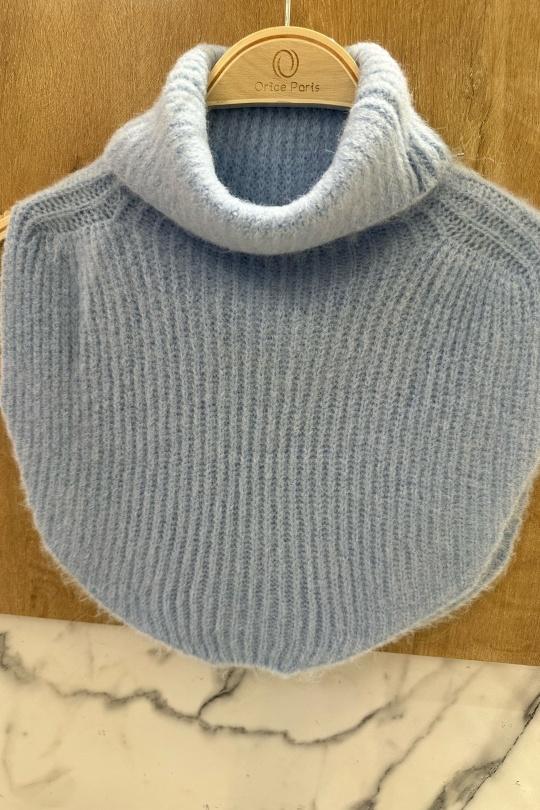 Scarves Accessories Sky blue Orice 7426-SKY BLEU  Efashion Paris