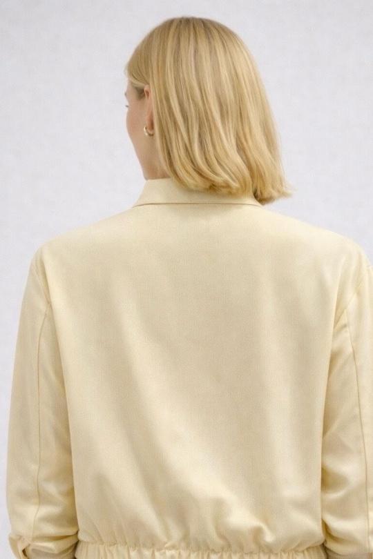 Chemises Femme Jaune Orice IN9013-JAUNE  Efashion Paris