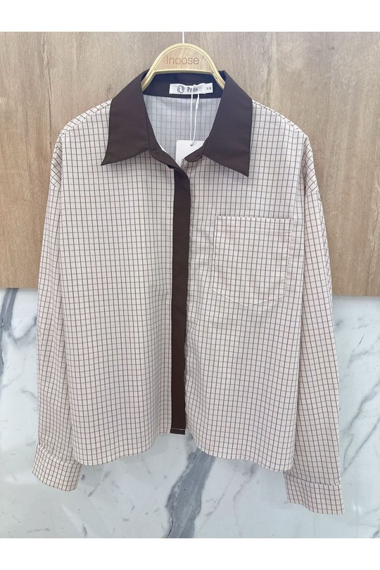 Chemises Femme Beige Orice IN9031-BEIGE  Efashion Paris