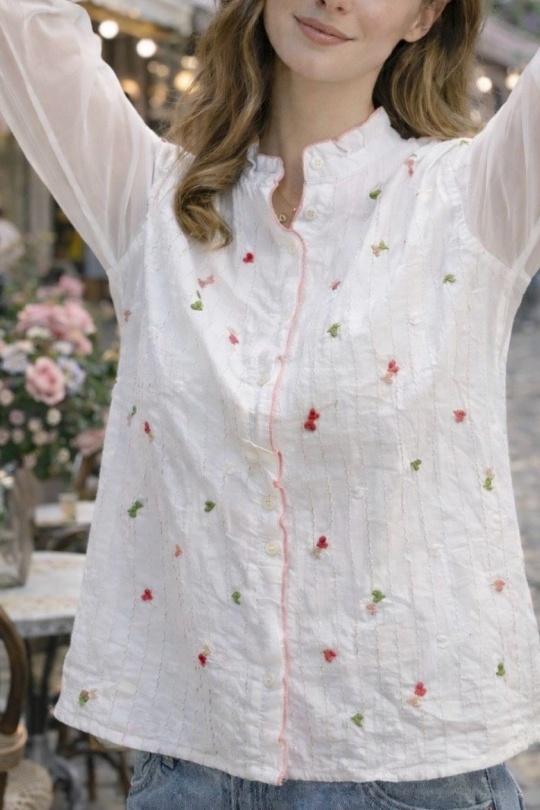 Camisas Mujer Pink Orice XK26001-PINK Efashion Paris