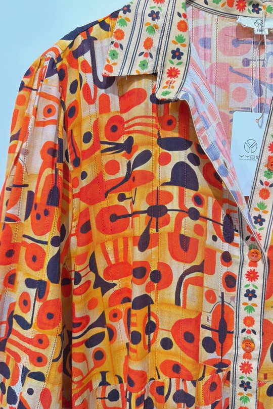 Abiti maxi Donna Orange Orice YYCD-225(26)-IP01041 Efashion Paris