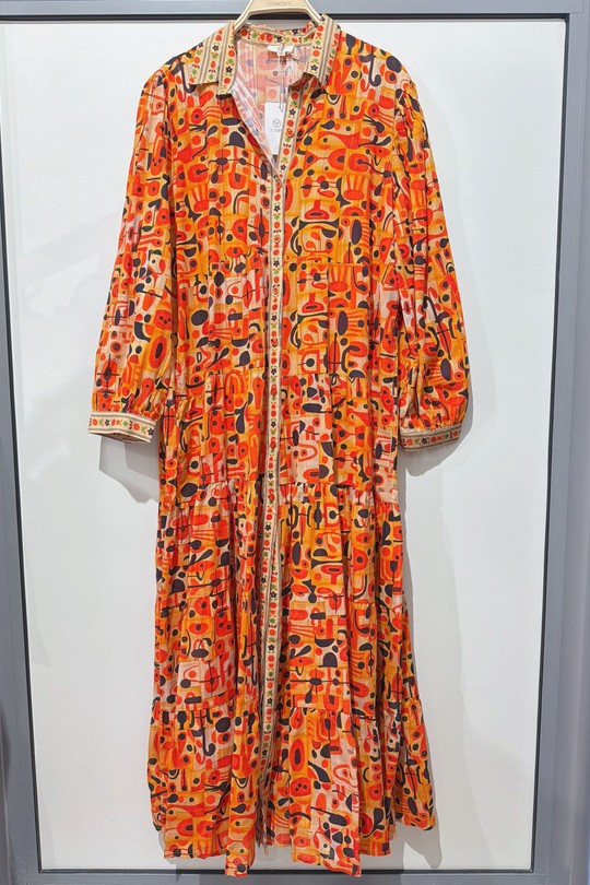 Abiti maxi Donna Orange Orice YYCD-225(26)-IP01041 Efashion Paris