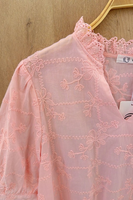 Blouses Femme Rose Orice XK26014-PINK Efashion Paris