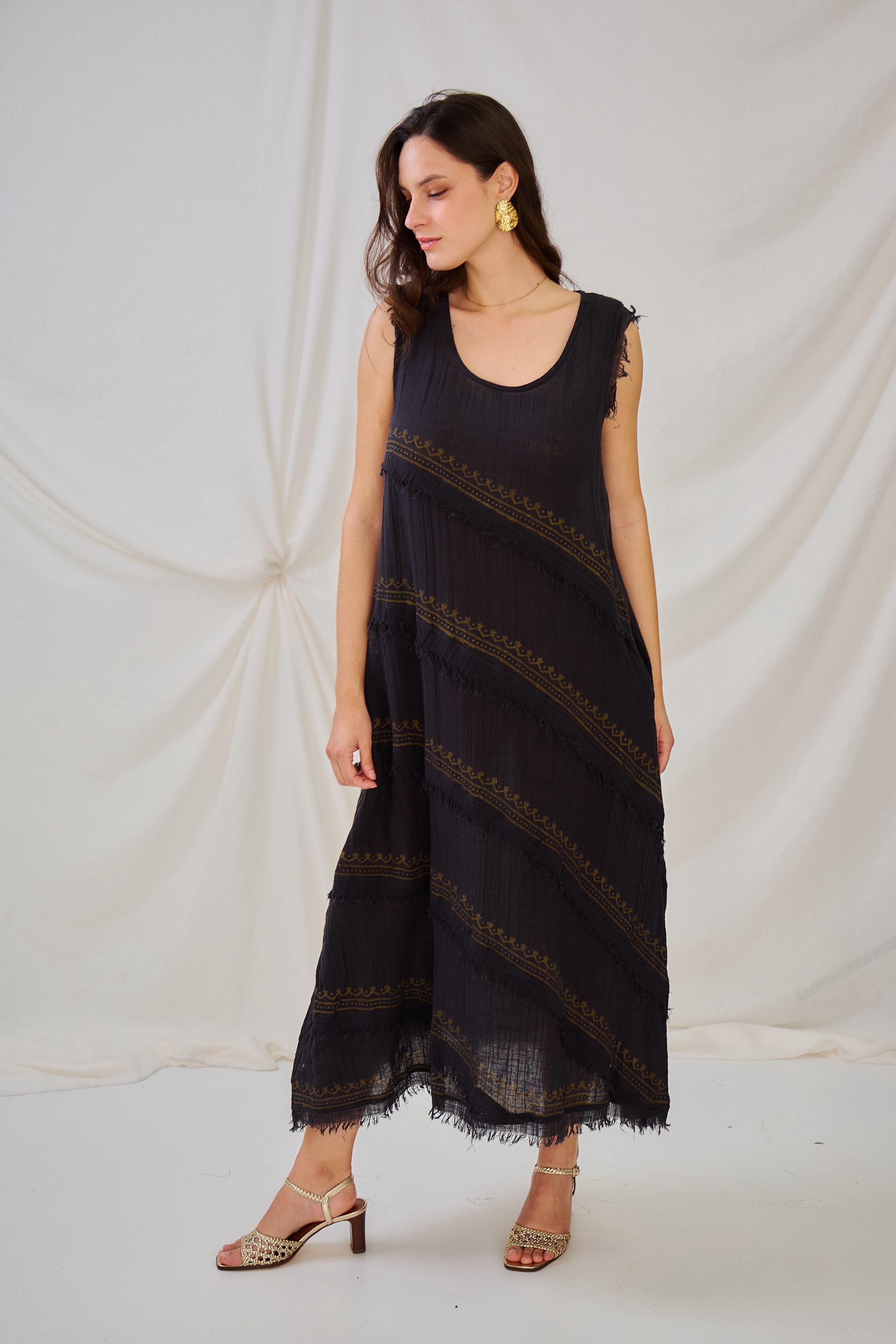 Maxi dresses Women Black Orice YYBA-3143-52 (2024) #c Efashion Paris