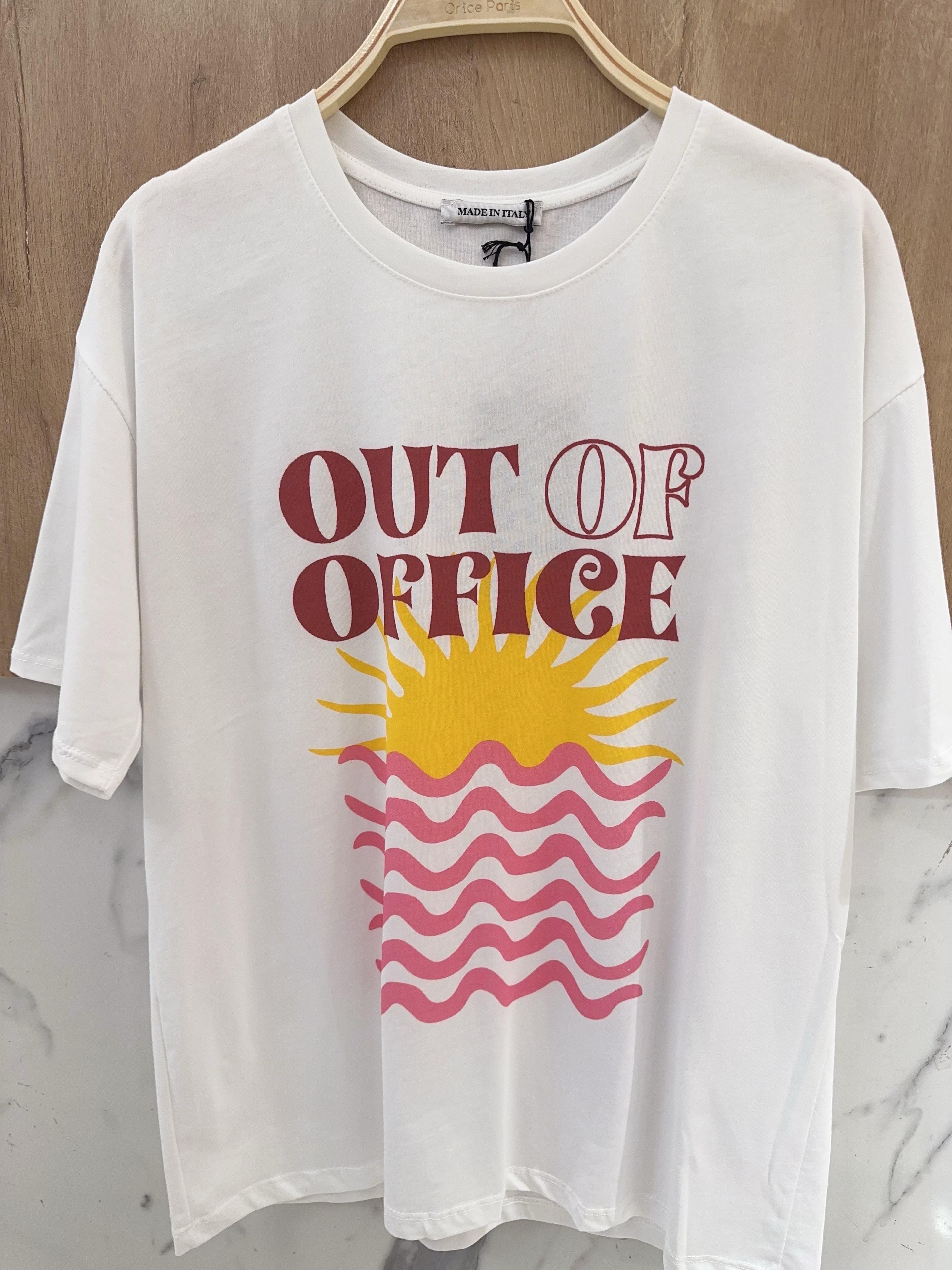 Camisetas Mujer White Orice 590002-88OUT-BLANC (WHITE) #c Efashion Paris