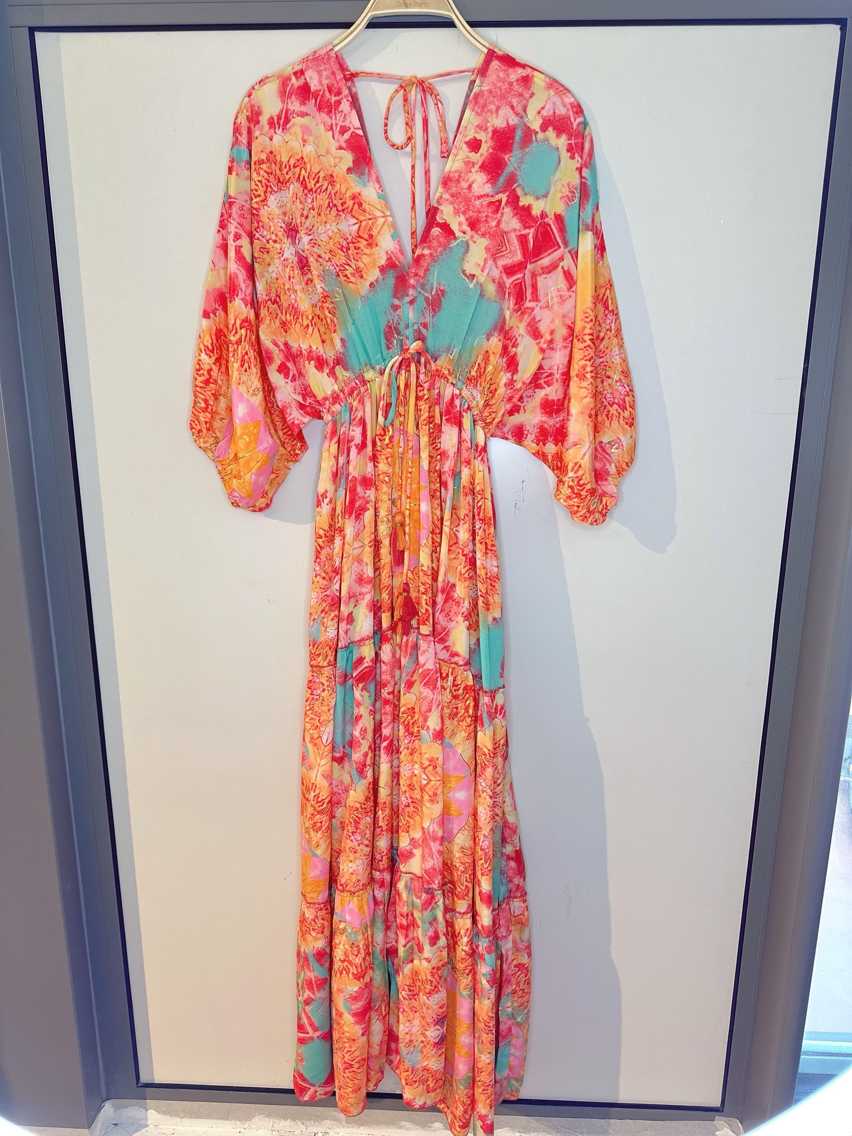 Robes longues Femme Saumon Orice YYDS-2169(25)7241 #c Efashion Paris