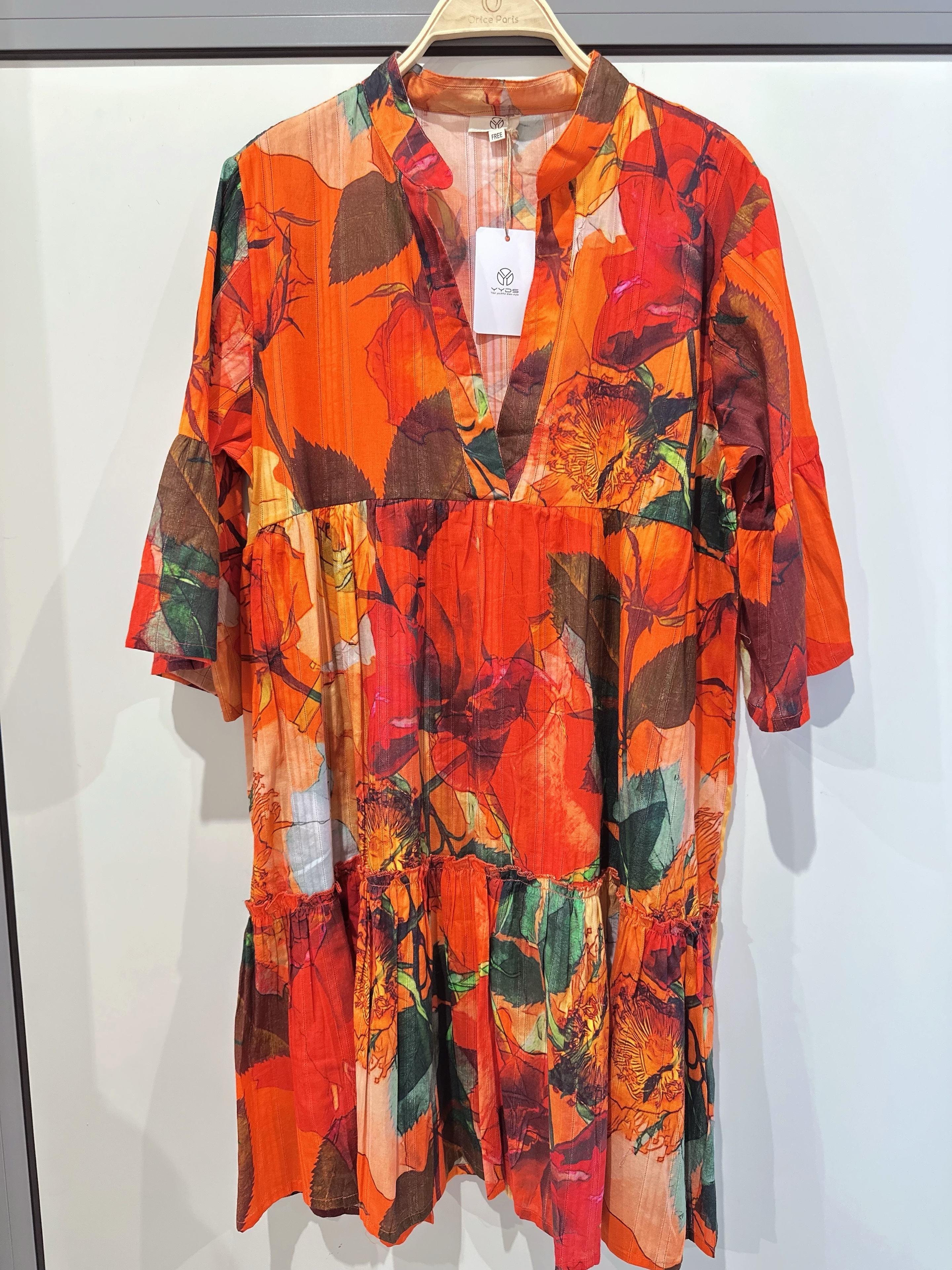 Short dresses Women Orange Orice YYCD-292（25）DOBBY-IP123 #c Efashion Paris