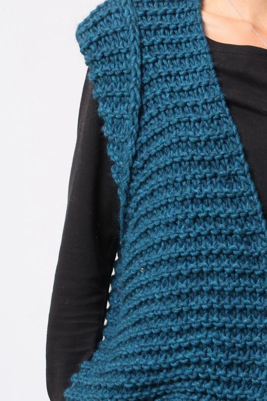 Gilets Femme Pétrole Astra 700100 Efashion Paris