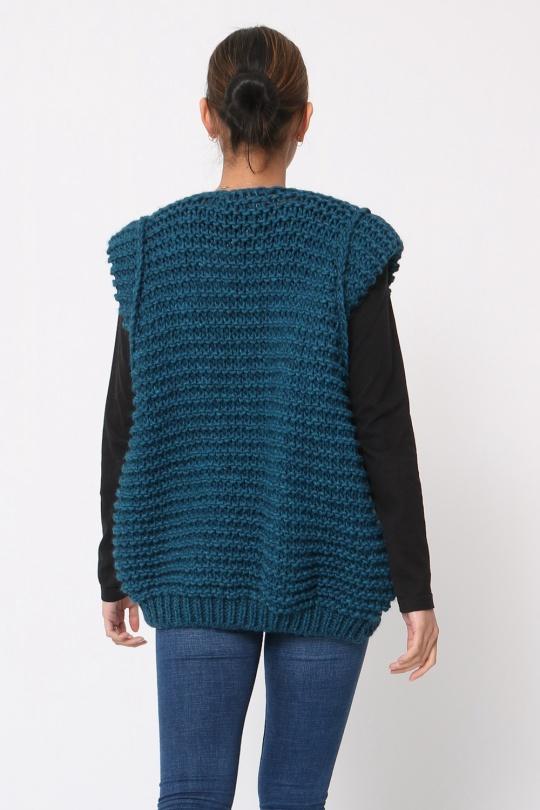 Gilets Femme Pétrole Astra 700100 Efashion Paris