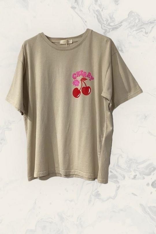 T-shirts Women Beige Astra 6030193 Efashion Paris