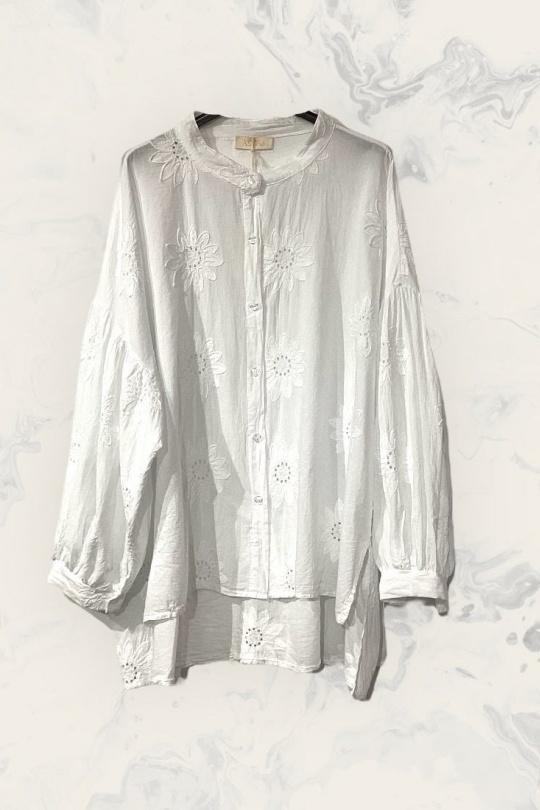 Shirts Women White Astra 13024M5 Efashion Paris