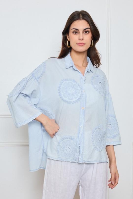 Chemises Femme Bleu Astra 89460 Efashion Paris