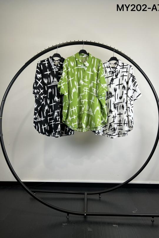 Chemises Femme Vert SOFLY MY202-A7 Efashion Paris
