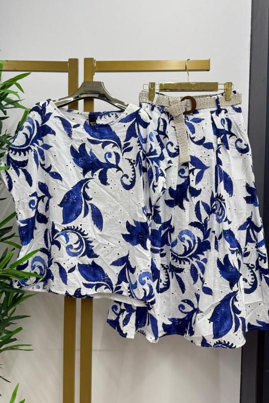 Ensembles Femme Bleu SOFLY 2253-2252 Efashion Paris