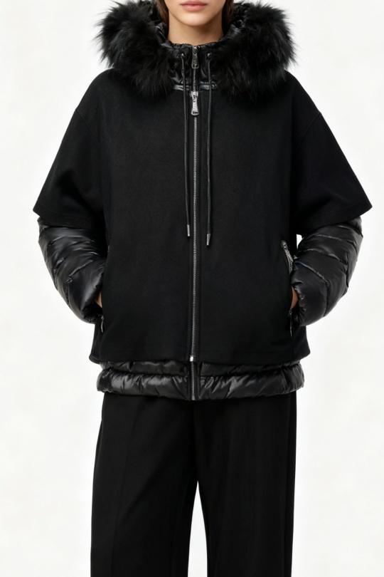 Doudounes Femme Noir SOFLY 2916 Efashion Paris