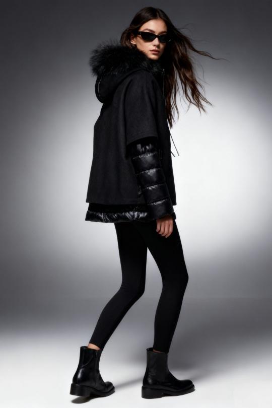 Doudounes Femme Noir SOFLY 2916 Efashion Paris