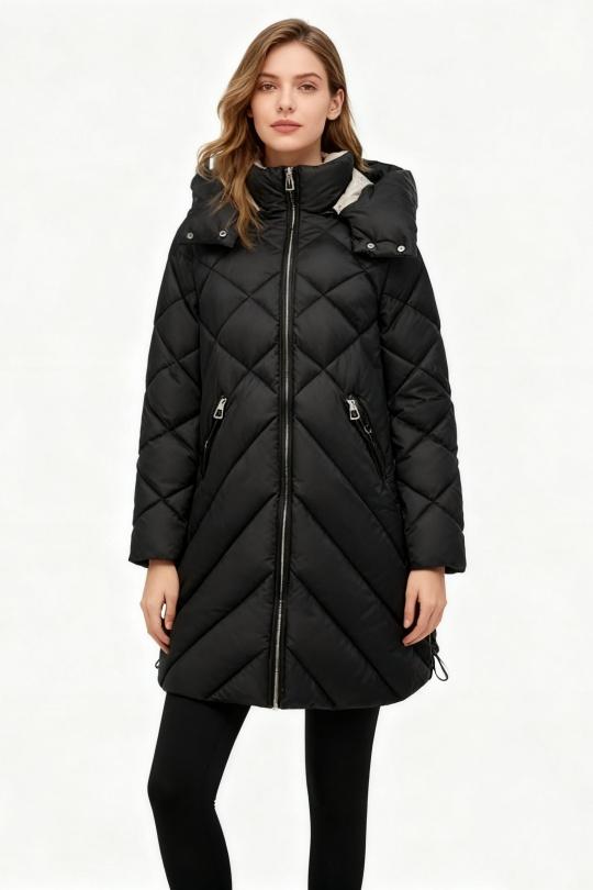 Doudounes Femme Noir SOFLY 2985 Efashion Paris