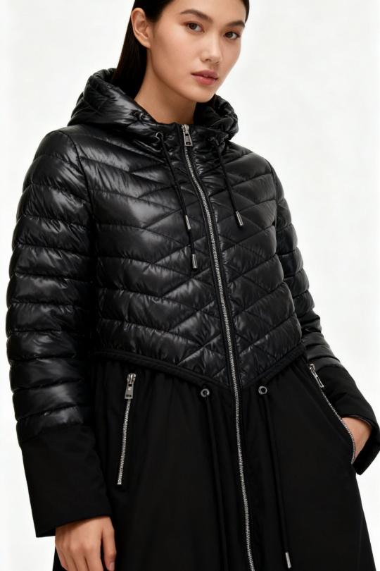 Doudounes Femme Noir SOFLY 2967 Efashion Paris