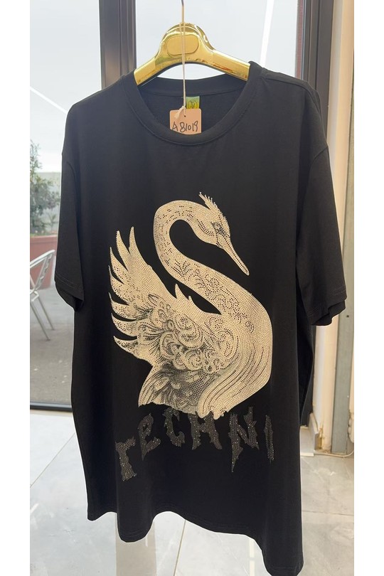 T-shirts Femme Blanc SOFLY A81019argente Efashion Paris