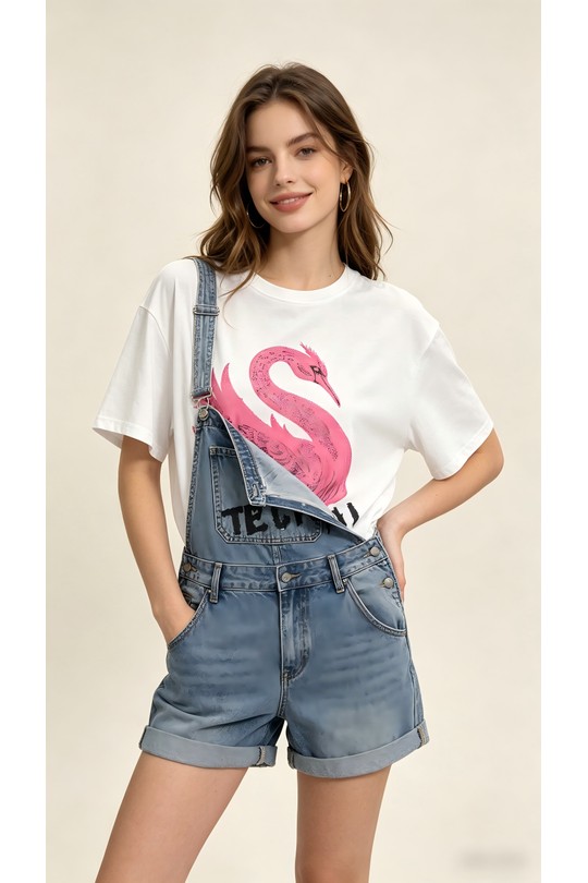 T-shirts Femme Blanc SOFLY A81019FUCHSIA Efashion Paris