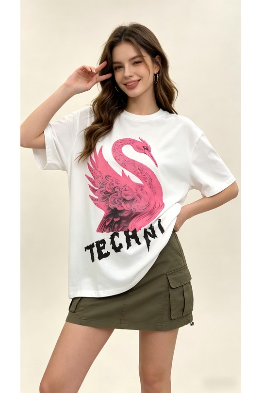 T-shirts Femme Blanc SOFLY A81019FUCHSIA Efashion Paris