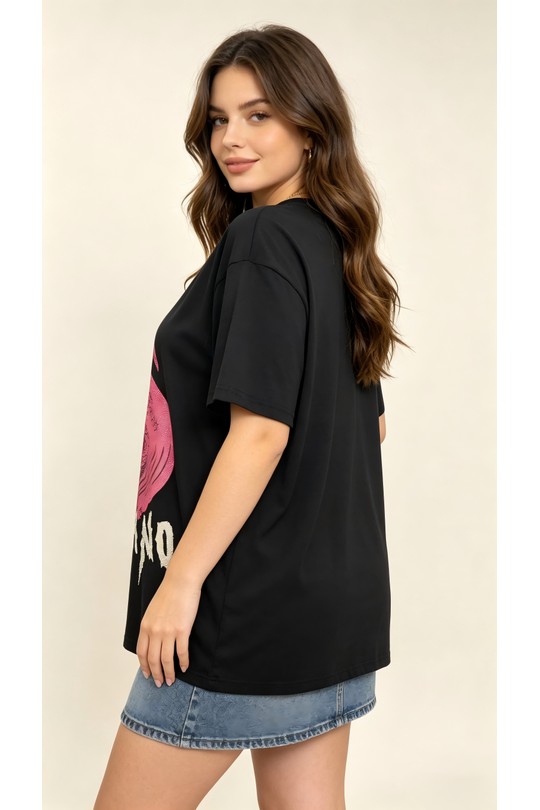 T-shirts Femme Blanc SOFLY A81019FUCHSIA Efashion Paris