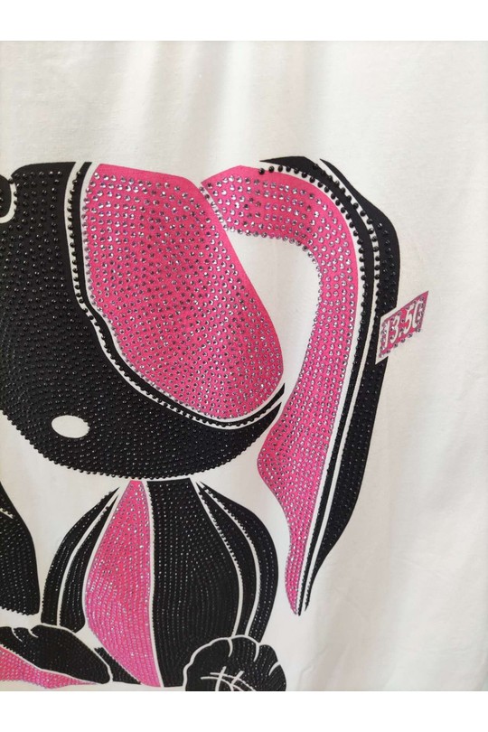 T-shirts Femme Blanc SOFLY A81032ROSE Efashion Paris