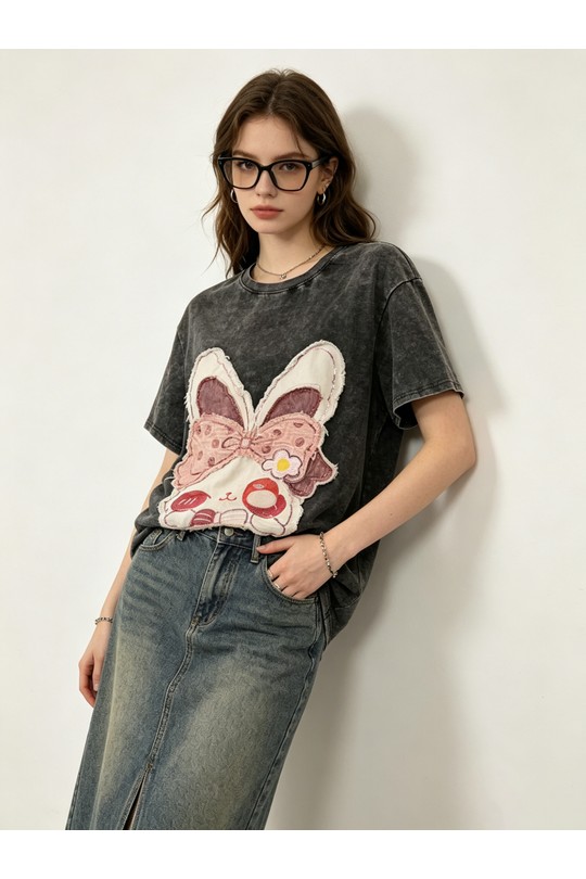 T-shirts Femme Gris clair SOFLY A81057 Efashion Paris