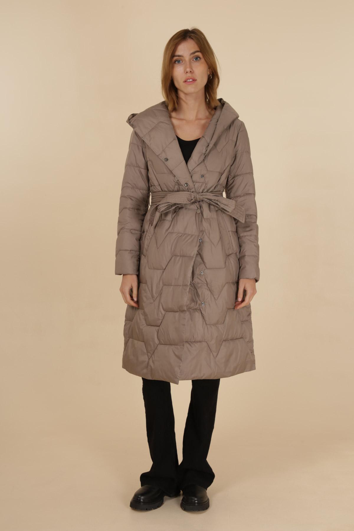 Doudounes Femme Brun clair SOFLY 1581 #c Efashion Paris