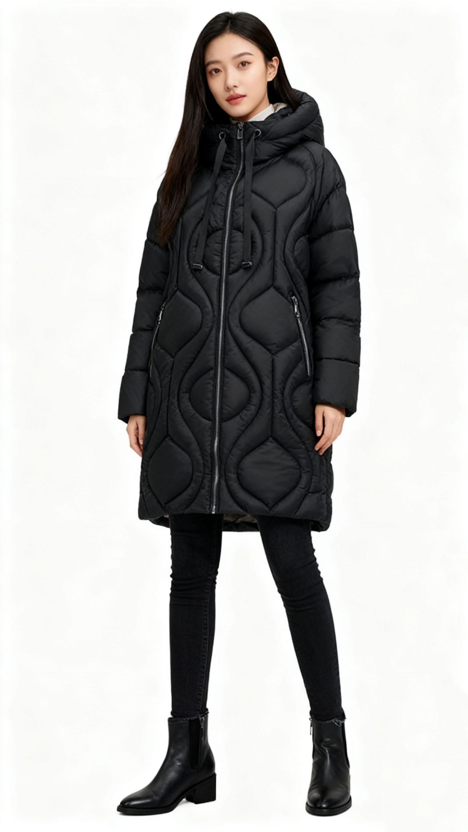 Doudounes Femme Noir SOFLY 2960 #c Efashion Paris