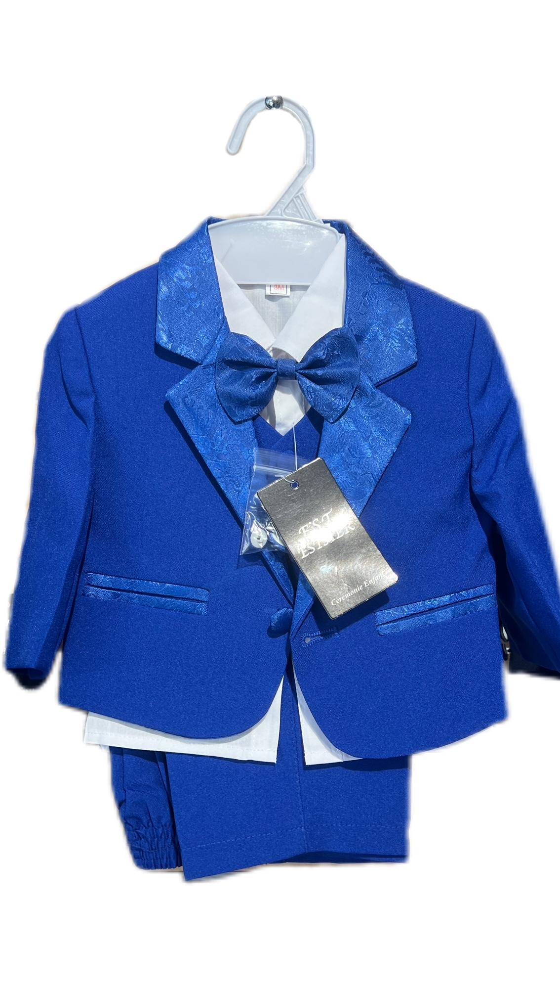 Ensembles & Bodies Enfant & Bébé  Bleu royal Esther  B063 #c Efashion Paris