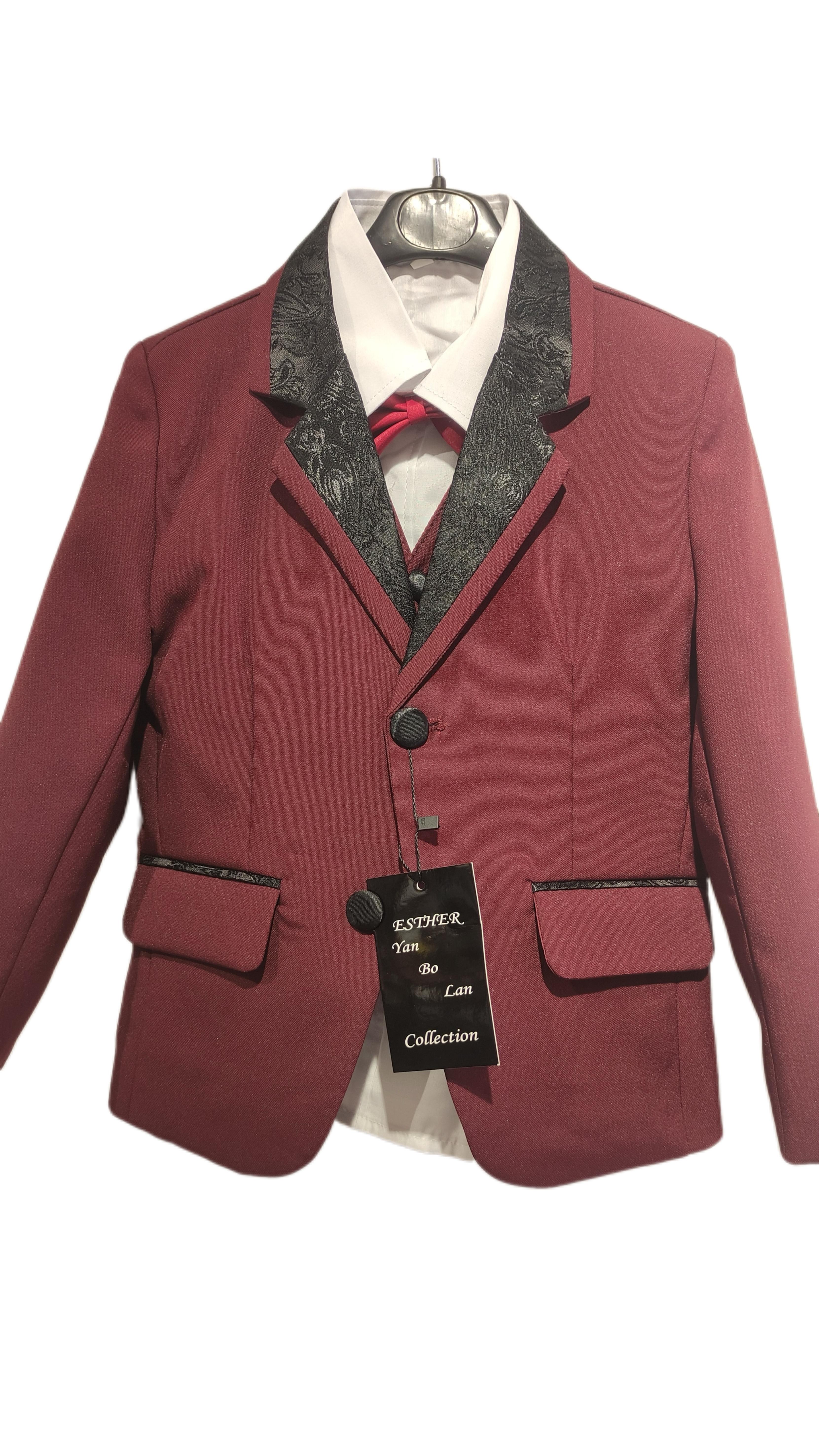 Sets Kid & Babies Burgundy Esther  N23 BORDEAUX  #c Efashion Paris